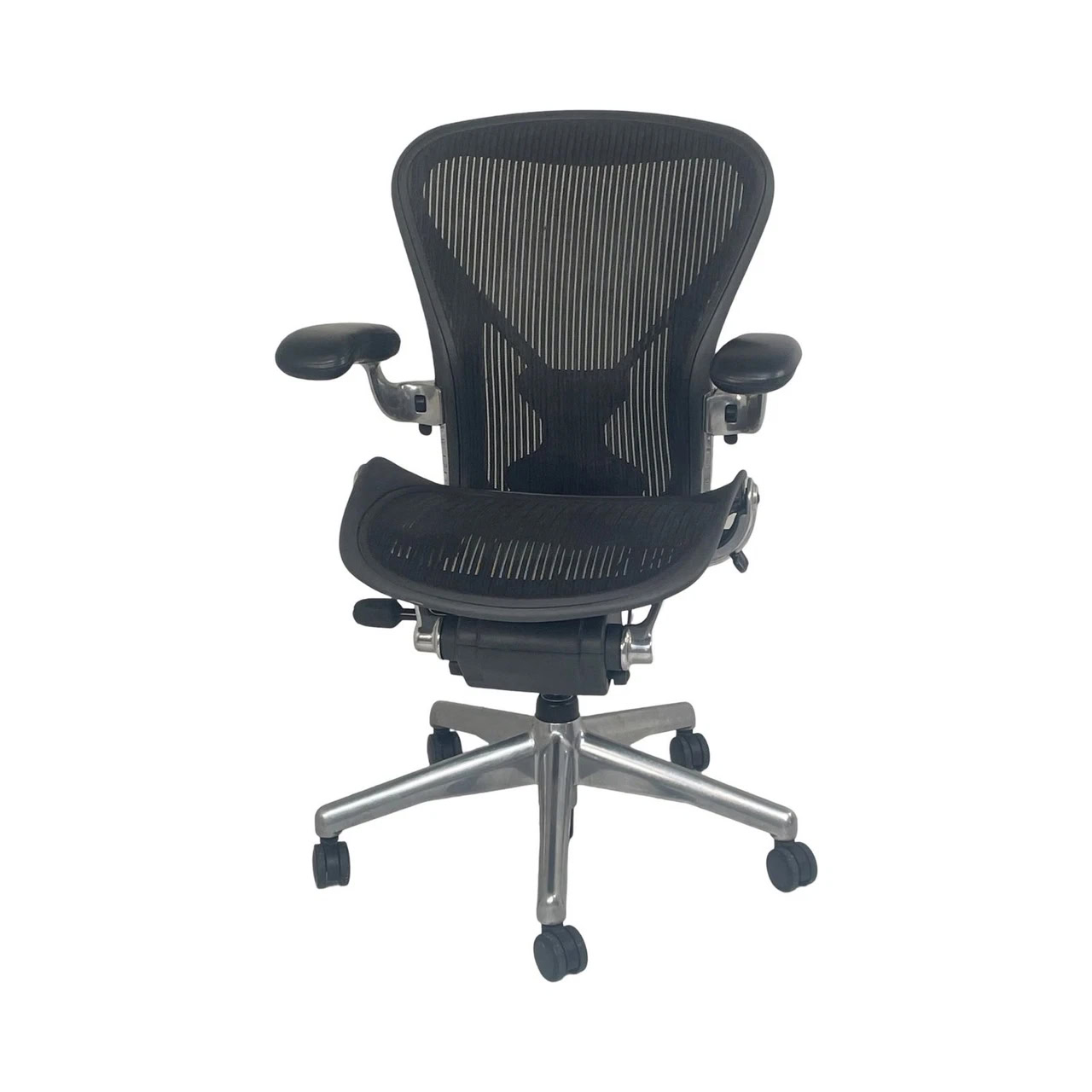 Herman Miller Aeron Classic Graphite Chrome Posturefit FL Herman Miller Aeron
