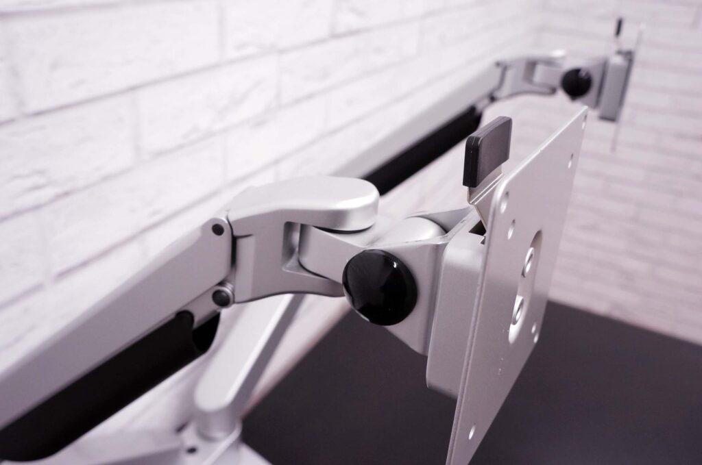 Iris Twin Monitor Arms