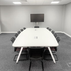 Herman Miller Abak Environments Meeting Table Oval Legs