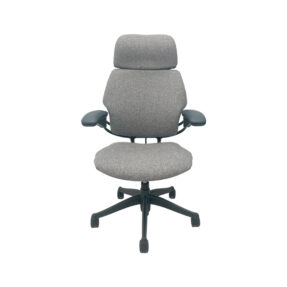 Humanscale Freedom High Back Camira Hemp Arable Front