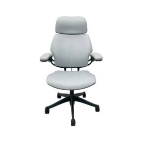 Humanscale Freedom High Back Camira Vita Pigeon Front