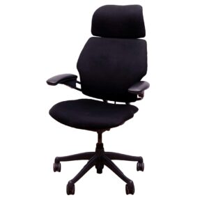 Humanscale Freedom High Back Black Fabric Graphite Frame