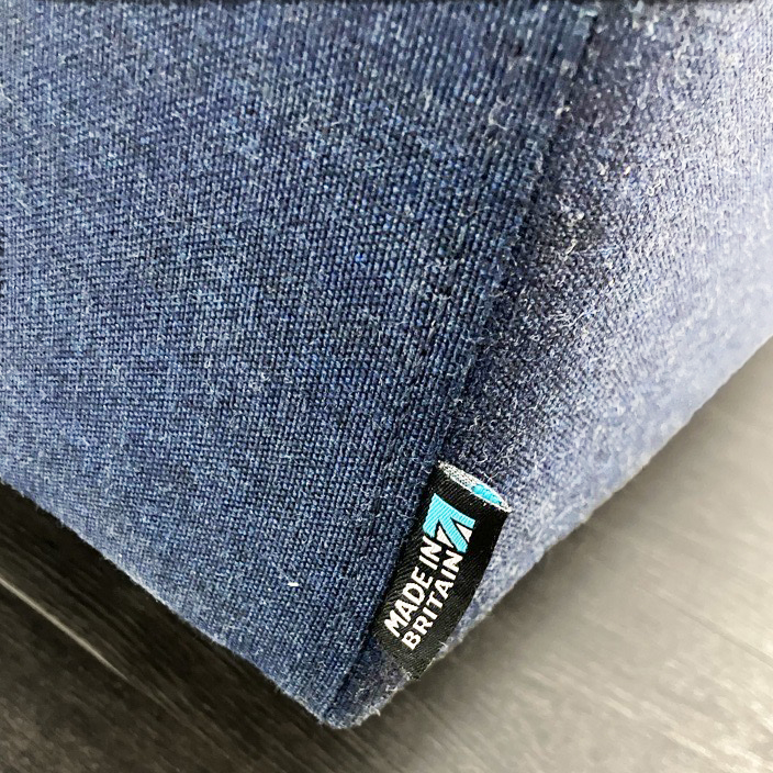 Hitch Mylius HM46 2 Seater Sofa Made In Britain Light Blue Hitch Mylius HM46 2 Seater Sofa