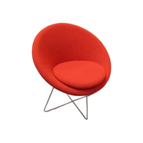 Allermuir Conic A631 Red & Chrome