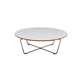 Allermuir Conic A636 Coffee Table White Beech & Chrome