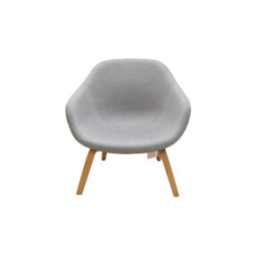 Hay Lounge Chair Grey & Oak