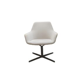Hitch Mylius Lounge Chair Cream & Black