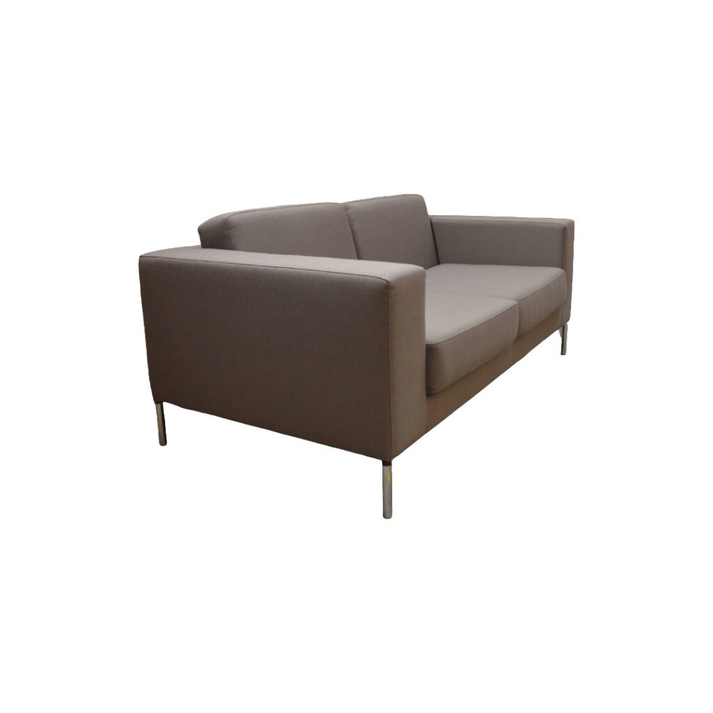 Hitch Mylius Sofa Grey & Chrome