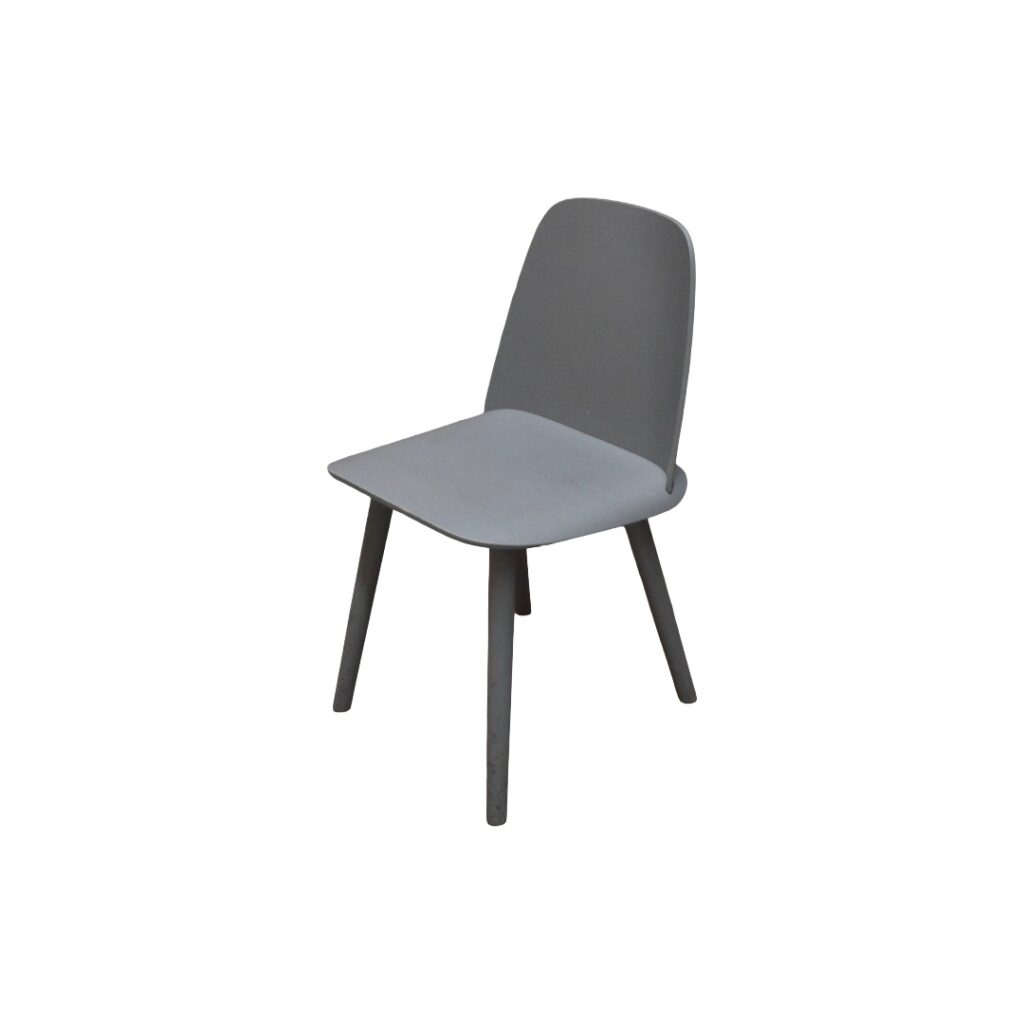 Muuto Nerd Chair Wooden Grey