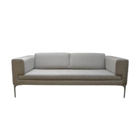 Orangebox Vale-09 Sofa Grey & Chrome