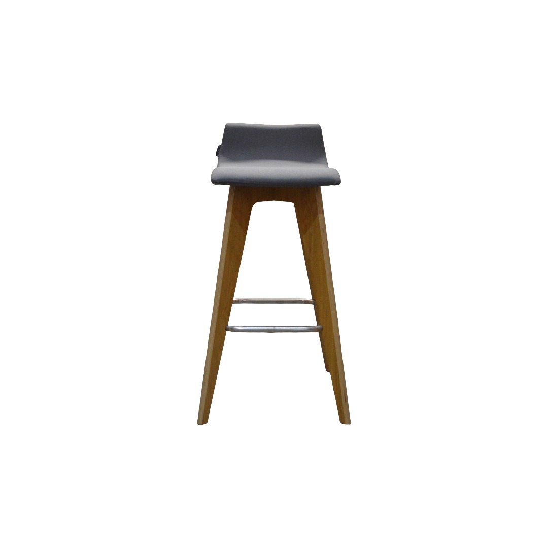 Sven Bar Stool - Grey & Oak Sven Bar Stool - Grey & Oak