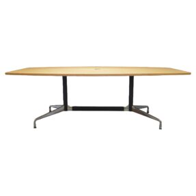 Vitra Eames Meeting Table Oak Black & Chrome