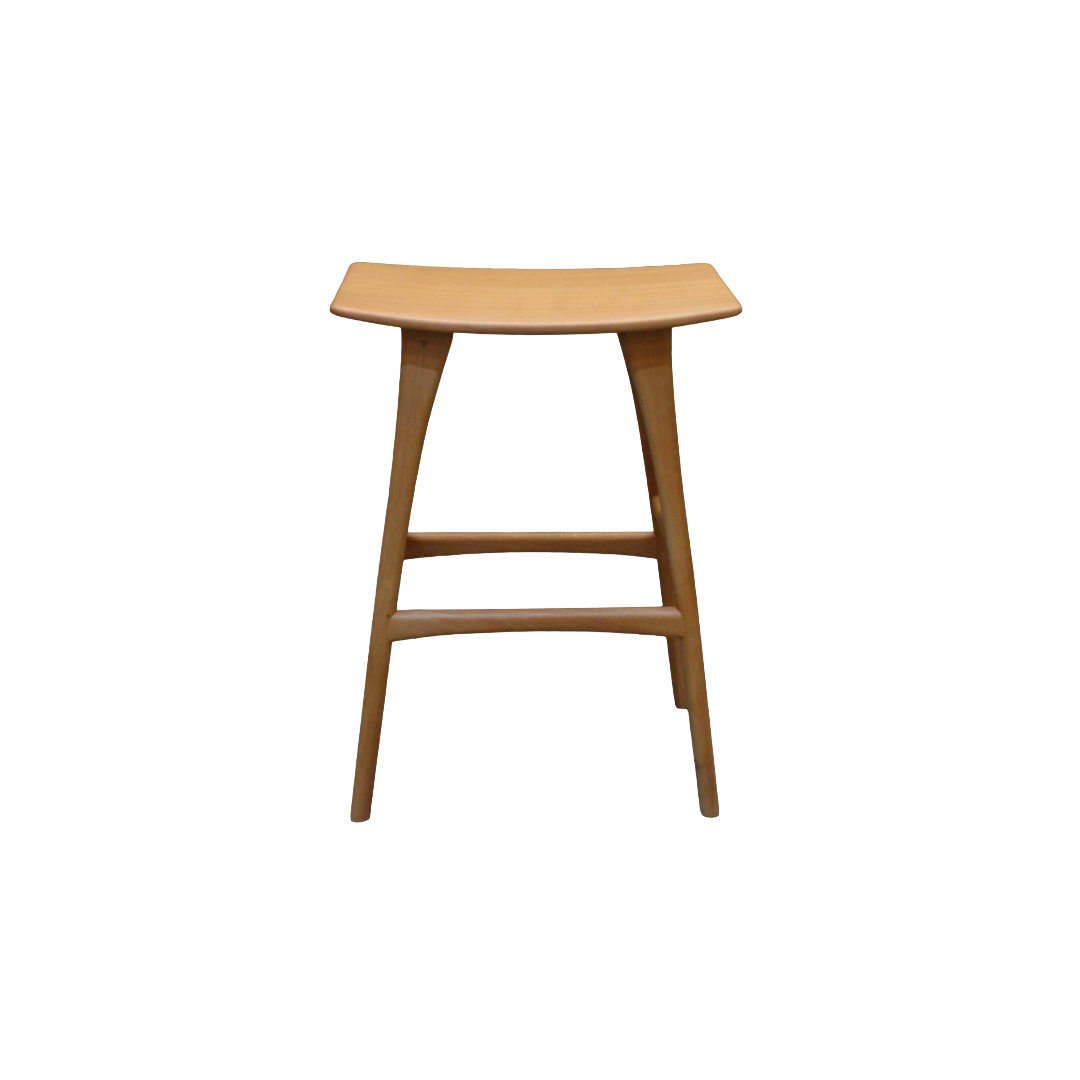 Ethnicraft Osso Oak Bar Stool (1) Ethnicraft Osso Bar Stool