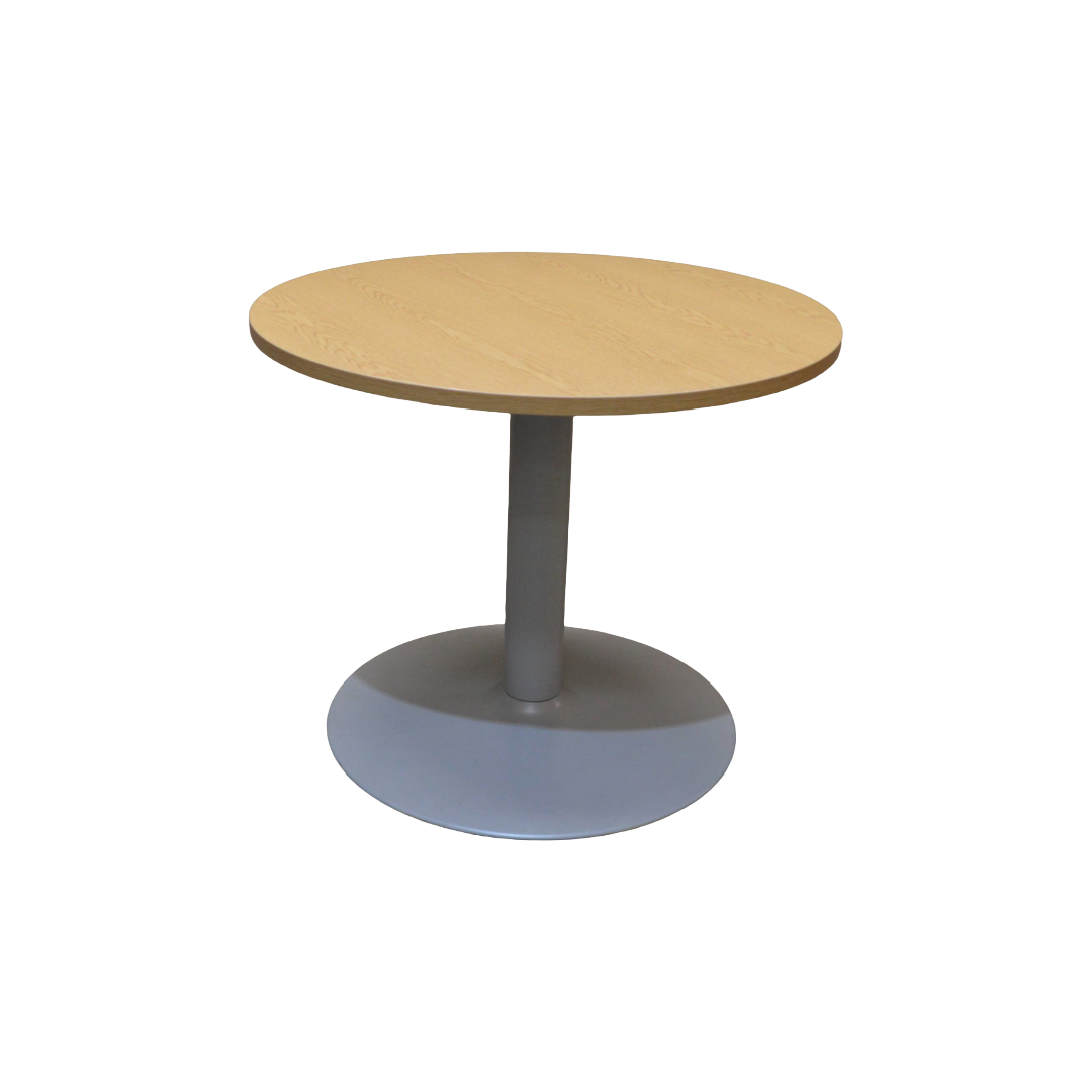 Round Table Beech Grey (1) OR Round Meeting Table