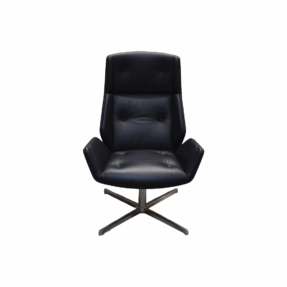 Boss Design Kruze High Back Black Chrome