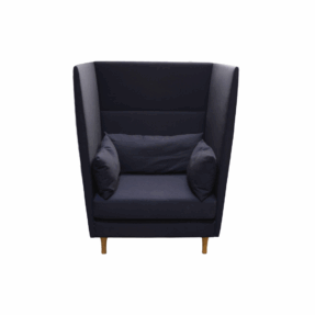 Davison Highley Single Booth Navy Blue Grey
