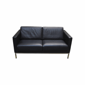 Giulio Marelli 2 Seater Sofa Black