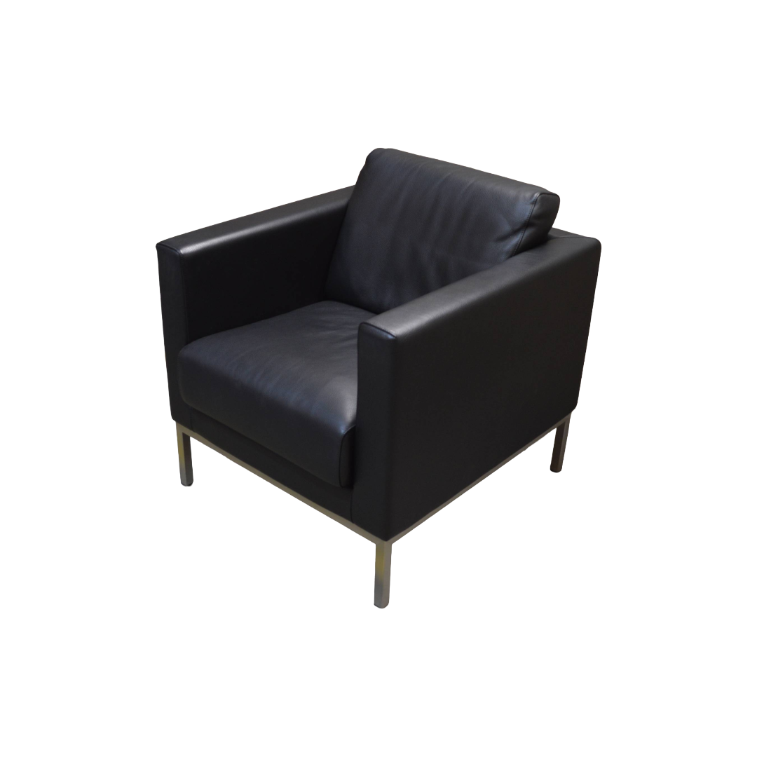 Giulio Marelli Armchair Black (3) Giulio Marelli Armchair Black