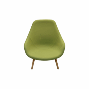 Hay About A High Lounge Chair Lime Green