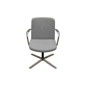 Orangebox Calder Light Grey Chrome