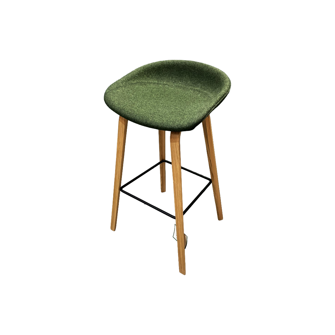 Hay About A Stool Forest Green Oak (3) Hay About A Stool Forest Green Oak