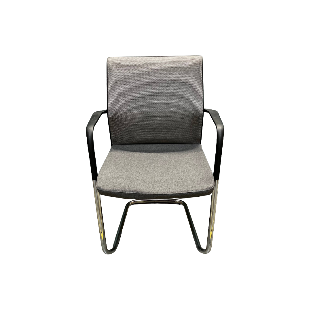 Orangebox Workday Grey Chrome (1) Orangebox Workday Grey Chrome