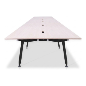 Herman Miller Abak Back To Back 10 Person Oval Legs