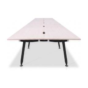 Herman Miller Abak Back To Back 8 Person Oval Legs