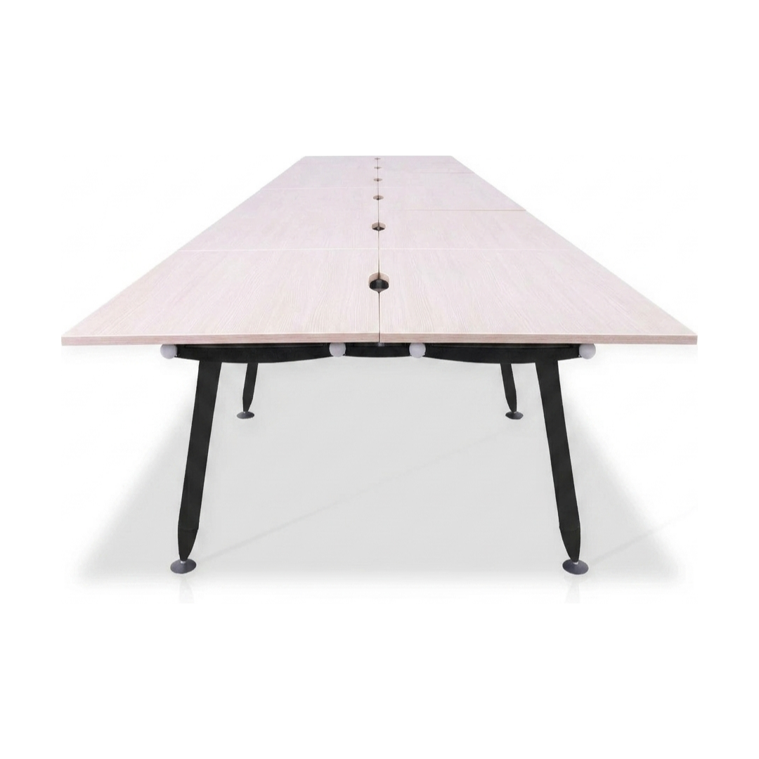 HM Abak B2B 8P Oval Herman Miller Abak Back To Back 8 Person Oval Legs