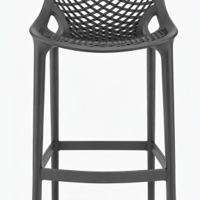 Frovi Air 75 Bar Stool In Grey | Contemporary Bar & Breakout Stool
