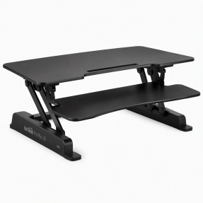 VariDesk Pro Plus 36 black height-adjustable standing desk converter